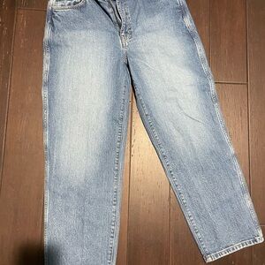 Sezane L'iconique Droit Trousers Denim - Size 10